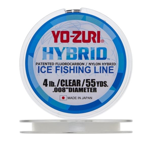 Леска монофильная Yo-Zuri Hybrid Ice 50м Clear (0,203мм) 4lbs