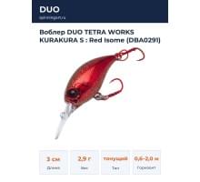 Воблер DUO TETRA WORKS KURAKURA S : Red Isome (DBA0291)