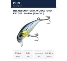 Воблер DUO TETRA WORKS TOTO FAT 35F : Sardine (AHA0011)