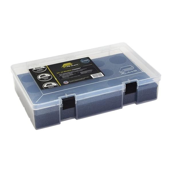 Коробка Plano 2373130 Bait Jar Holder Stow Blklatch (35.6cm x 22.9cm x 8.3cm) (1563728)