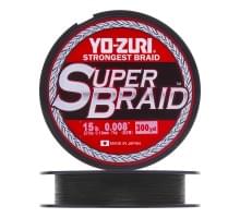 Плетеный шнур Yo-Zuri PE Superbraid 275m Dark Green (0,19мм) 15lbs