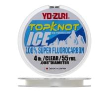 Флюорокарбон Yo-Zuri Topknot Ice Fluorocarbon 100% 50м Clear (0,203мм) 4lbs