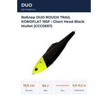 Воблер DUO ROUGH TRAIL KONOFLAT 195F : Chart Head Black Mullet (CCC0657)