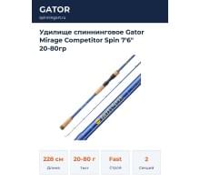 Удилище спиннинговое Gator Mirage Competitor Spin 7'6" 20-80гр