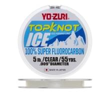 Флюорокарбон Yo-Zuri Topknot Ice Fluorocarbon 100% 50м Clear (0,220мм) 5lbs