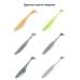 Приманка силиконовая DUO REALIS VERSA SHAD FAT 7" : White Back Shad (F076)