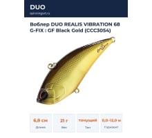 Воблер DUO REALIS VIBRATION 68 G-FIX : GF Black Gold (CCC3054)
