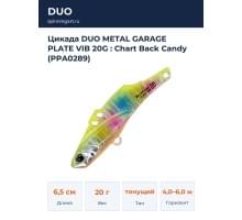Цикада DUO METAL GARAGE PLATE VIB 20G : Chart Back Candy (PPA0289)