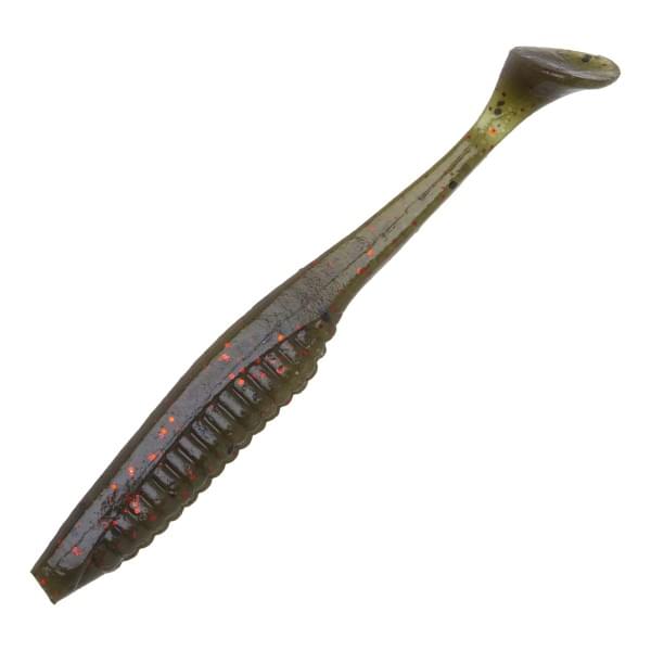 Приманка силиконовая DUO REALIS VERSA SHAD FAT 5" : Green Pumpkin Red Flake (F018)