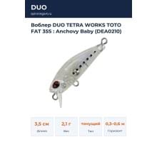 Воблер DUO TETRA WORKS TOTO FAT 35S : Anchovy Baby (DEA0210)