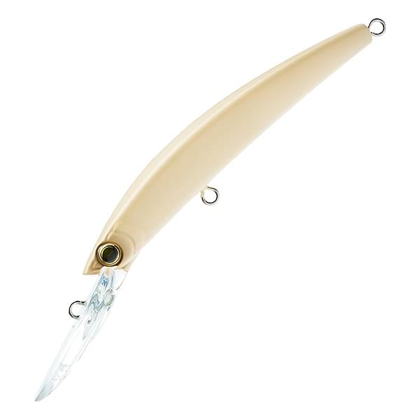 Воблер Yo-Zuri Crystal Minnow Deep Diver 130F R1136-BONE