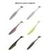 Приманка силиконовая DUO REALIS VERSA SHAD FAT 5" : Light Pro Blue (F088)