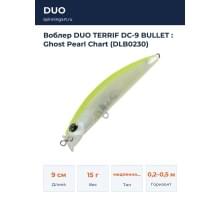 Воблер DUO TERRIF DC-9 BULLET : Ghost Pearl Chart (DLB0230)