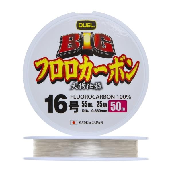 Флюорокарбон Duel Big Fluorocarbon 100% 50м #16 (0,660мм) 25kg