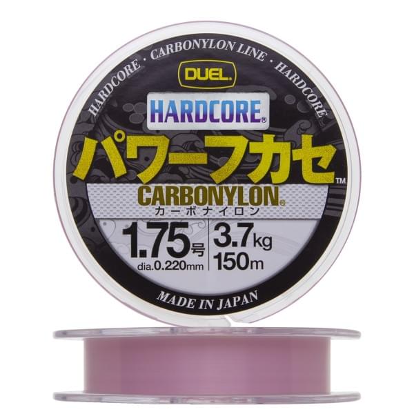 Леска монофильная Duel Carbonylon 150м Milky Pink #1,75 (0,220мм) 3,7kg