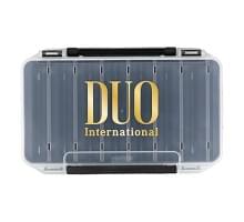 Коробка пластиковая DUO REVERS LURE CASE 100 : Pearl Black/Gold Logo