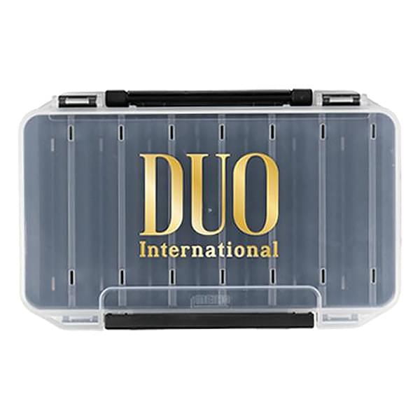 Коробка пластиковая DUO REVERS LURE CASE 100 : Pearl Black/Gold Logo