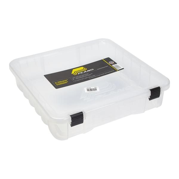 Коробка Plano 705001 Deep Stow Clear W/Black Latches (36.5cm x 35.6cm x 8.3cm) (1561244)