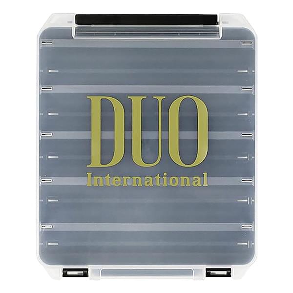 Коробка пластиковая DUO REVERS LURE CASE 160 : Pearl Black/Gold Logo