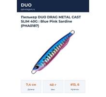 Пилькер DUO DRAG METAL CAST SLIM 40G : Blue Pink Sardine (PHA0187)
