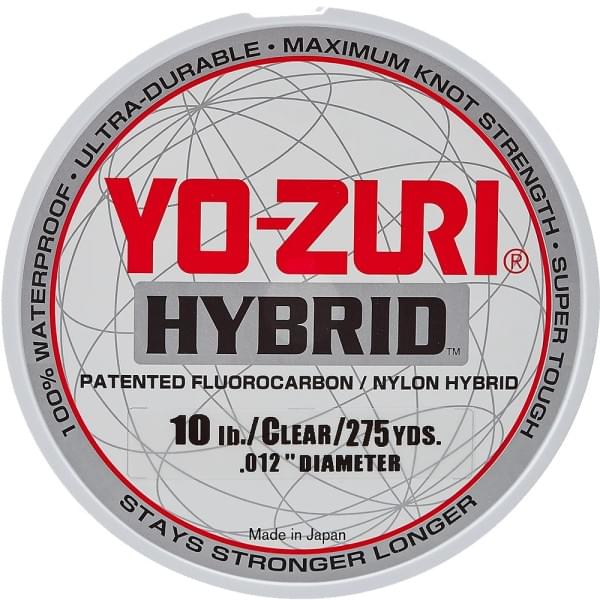 Леска монофильная Yo-Zuri Hybrid 0,263мм 252м (clear)