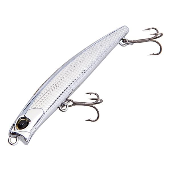 Воблер DUO TETRA WORKS TOTOSLIM LIPLESS 50S : UV Silver Slash B (MCC0522)
