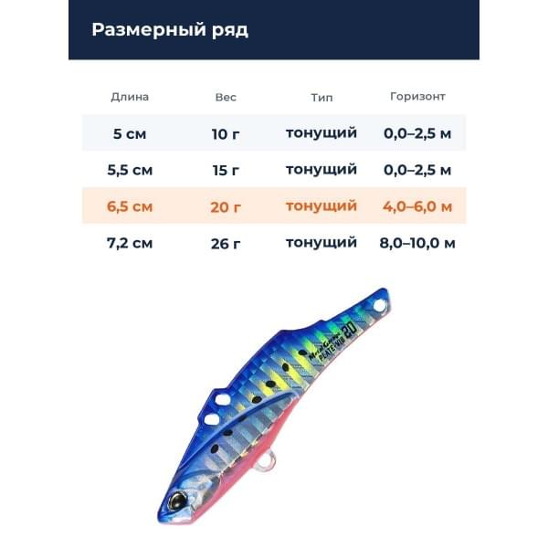Цикада DUO METAL GARAGE PLATE VIB 20G : Mazume Sardine (PHA0087)