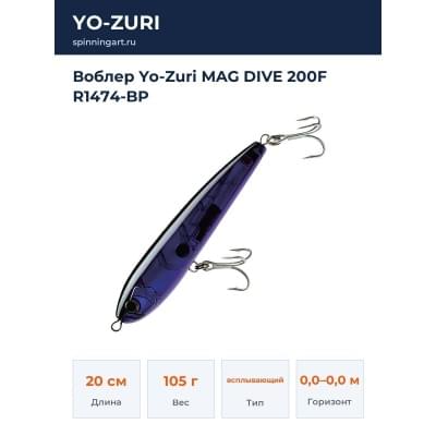 Воблер Yo-Zuri MAG DIVE 200F R1474-BP