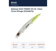Воблер DUO TERRIF DC-15 : Clear Chart Mirage (CEA0674)