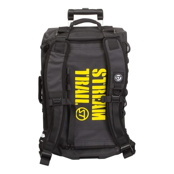 Сумка влагозащитная на колесах Stream Trail Cabin Trolley Ise Black/Yellow 40L