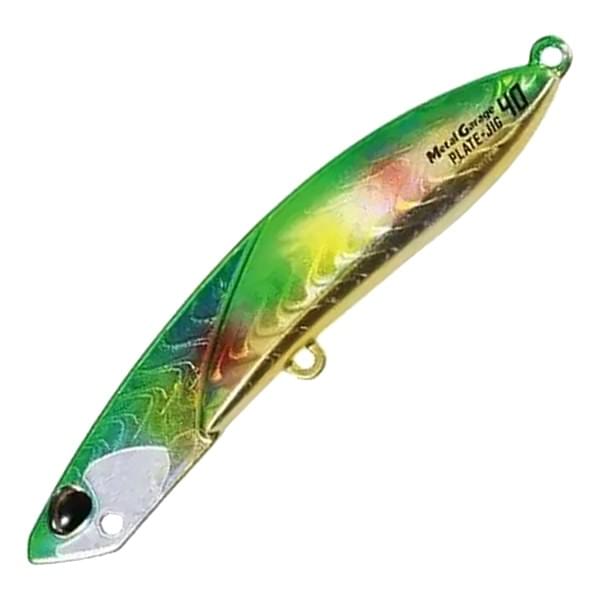 Пилькер DUO METAL GARAGE PLATE JIG 15G : Green Gold Candy (PXA0478)