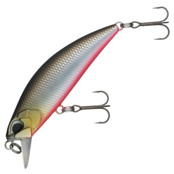 Воблер DUO SPEARHEAD RYUKI 50S : Mat Black Back RB (ASA4082)