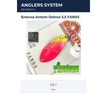 Блесна Antem Dohna 2.5 FAN03