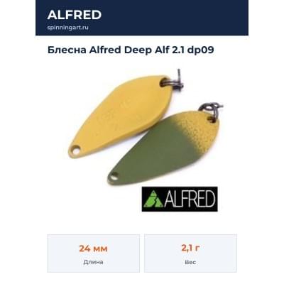 Блесна Alfred Deep Alf 2.1 dp09