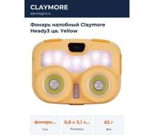 Фонарь налобный Claymore Heady3 цв. Yellow
