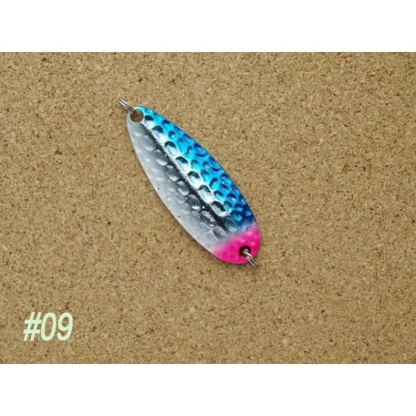 Блесна колеблющаяся River Old Satellite Hammered Cherry Vespa 11 г цв. H09