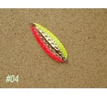 Блесна колеблющаяся River Old Satellite Hammered Cherry Vespa 11 г цв. H04