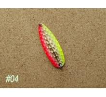Блесна колеблющаяся River Old Satellite Hammered Cherry Vespa Ii 14,2 г цв. H04