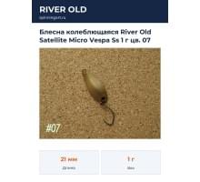 Блесна колеблющаяся River Old Satellite Micro Vespa Ss 1 г цв. 07