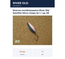 Блесна колеблющаяся River Old Satellite Micro Vespa Ss 1 г цв. 09