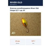 Блесна колеблющаяся River Old Vespa 0,7 г цв. 01