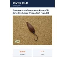 Блесна колеблющаяся River Old Satellite Micro Vespa Ss 1 г цв. 03