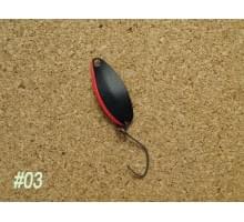 Блесна колеблющаяся River Old Ultra Vespa 0,7 г цв. 03