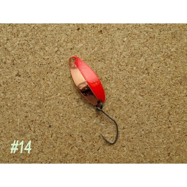 Блесна колеблющаяся River Old Ultra Vespa 0,7 г цв. 14