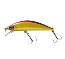 Воблер Jackall Timon Tricoroll 55HW цв. haku red & gold