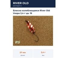 Блесна колеблющаяся River Old Vespa 2,4 г цв. 19