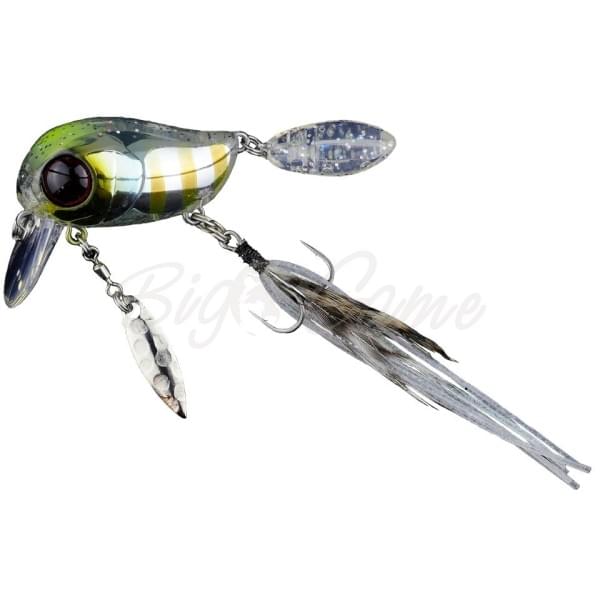 Воблер Jackall Micro Tappy цв. kirari clear gill