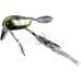 Воблер Jackall Micro Tappy цв. kirari clear gill