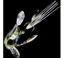 Воблер Jackall Micro Tappy цв. kirari clear gill