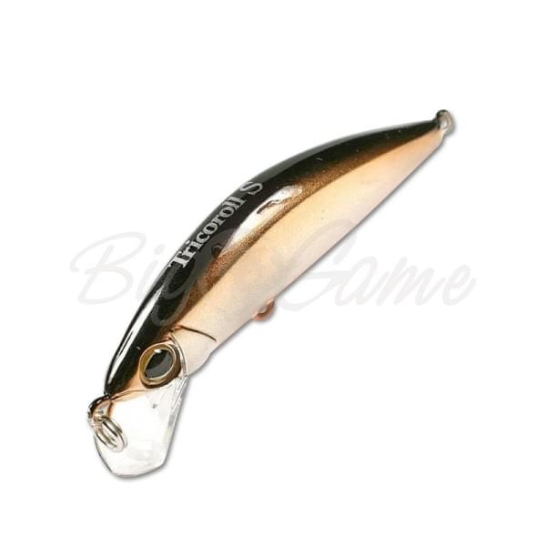Воблер Jackall Timon Tricoroll 47HW цв. silver & black